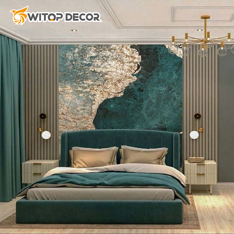 Interior Wall Panel PVC Panel UV Marble Sheet 3D Print UV Wall Panel
