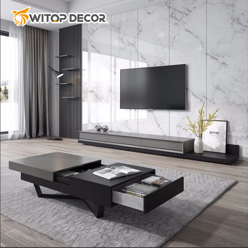 Factory Price High Gloss Waterproof UV Marble Sheet PVC Wall Panel