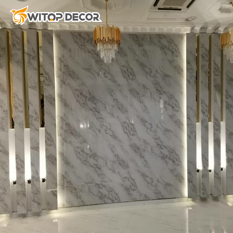 Marble Alternatiive UV Board Waterproof and Flame Retardant