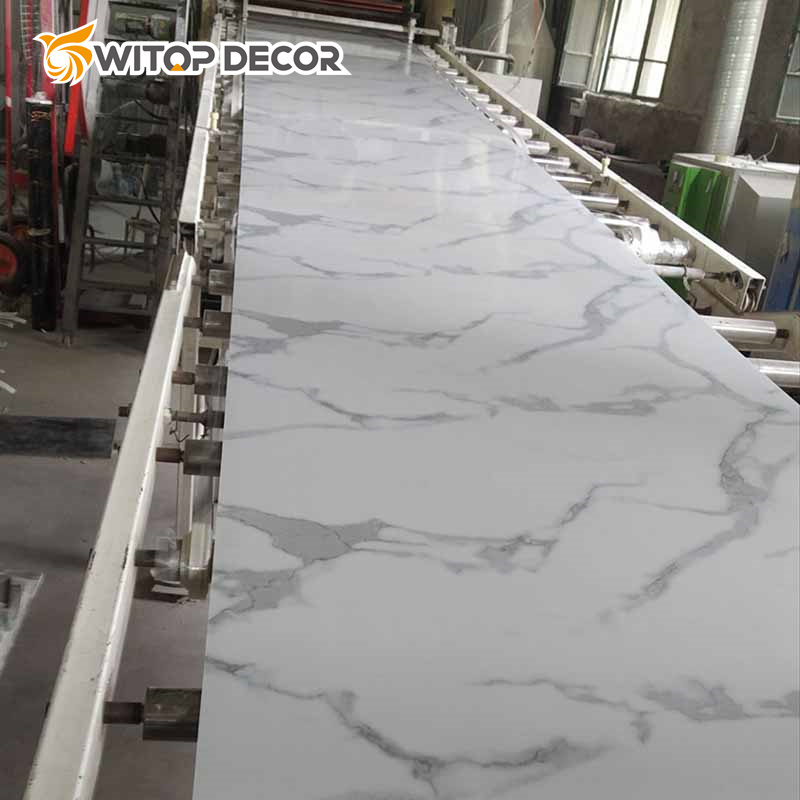 UV Printing White PVC Foam Board PVC Sheet PVC UV Marble Sheet Wall Panel