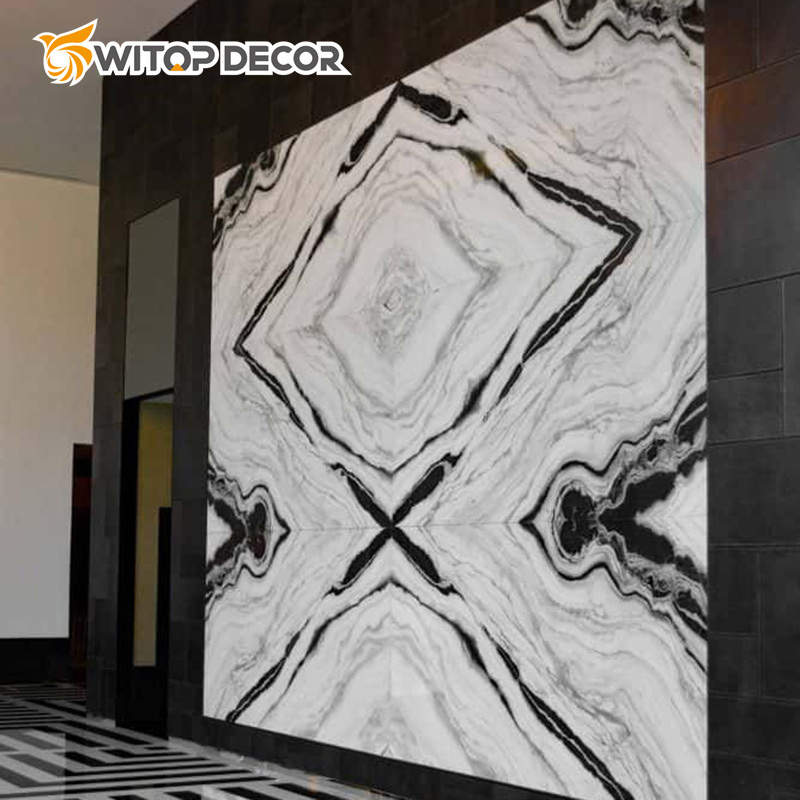 First-Class Waterproof and Fireproof Various Styles UV Marble Sheet Interior Marble Board