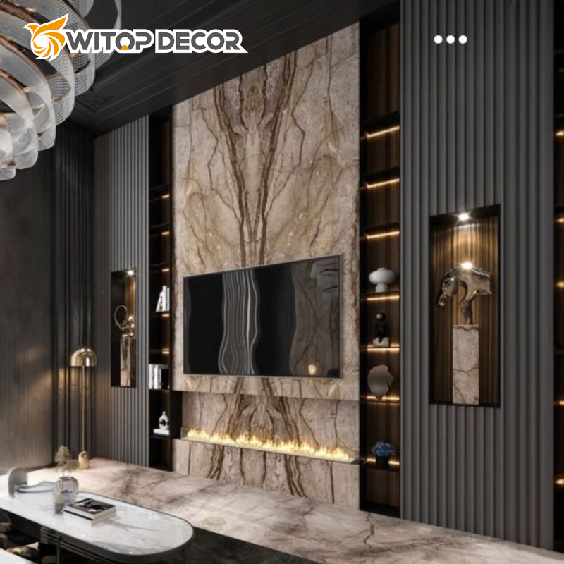 PVC Panel Marble Sheet UV Wall Panels Marble Pattern PVC Sheet
