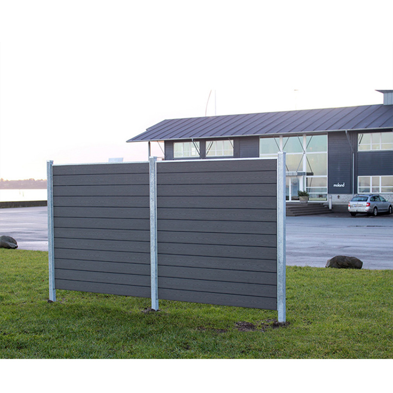 Privacy Screen Fence for Patio/Balcony/Deck 6 Feet Outdoor Decorative Weatherproof WPC Fence