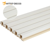 Easy Install Interior Fluted WPC PVC Wall Panels for Ceiling/Living Room/Office