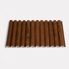 Exotic Wood Slat Panel for Tropical-Themed Interior Design