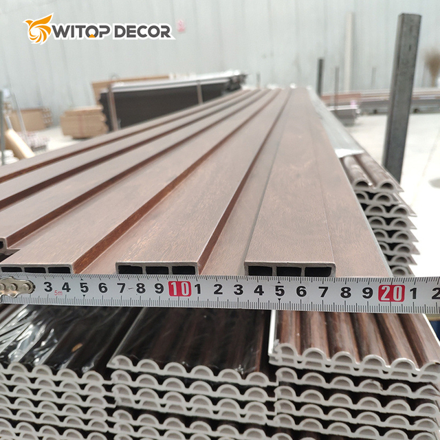 WPC Wall Board with Natural Wood Grain and Color