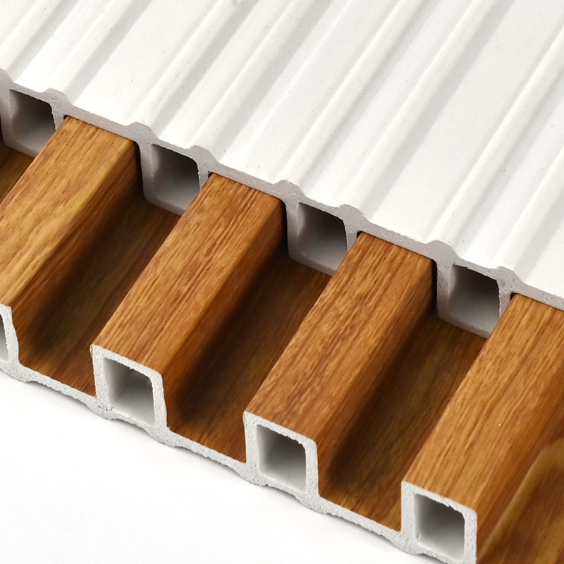 WPC Fluted Wall Sheet - Durable and Sustainable Siding for Your Home