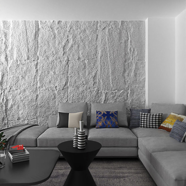 Easy Installation Wall Decor Artificial Stone PU Foam Stone