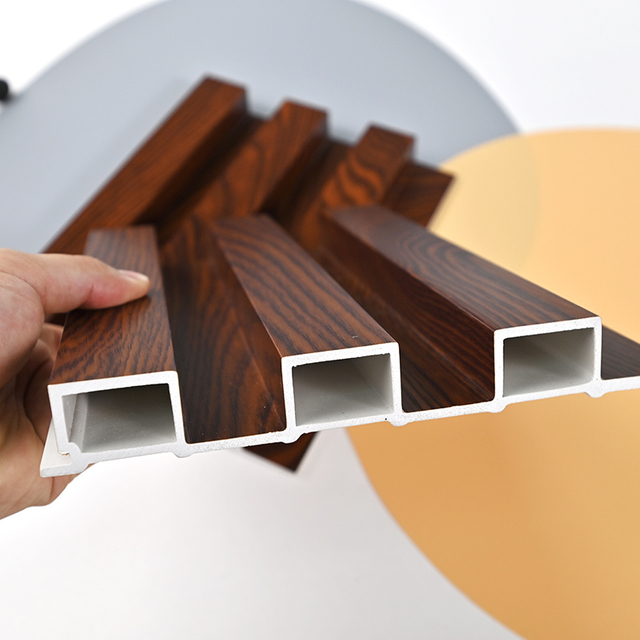 WPC Fluted Wall Cladding Board - Elegant and Durable Siding for Your Home