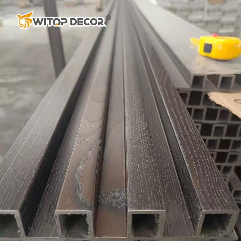 Indoor Decoration Wooden Plastic Composite WPC PVC Wall