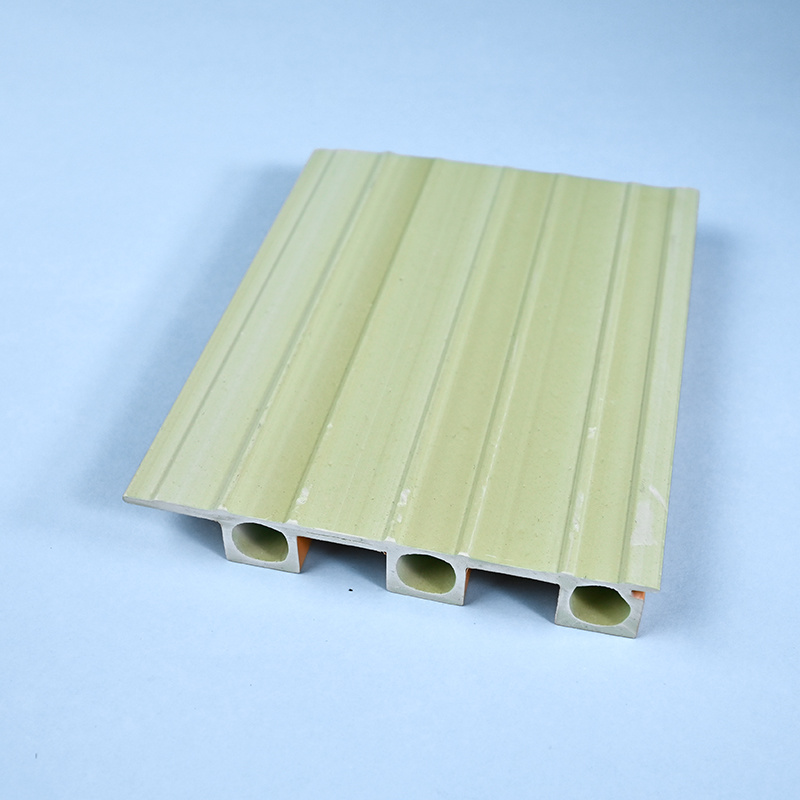 Metallic Grey Good Toughness WPC Wall Plank