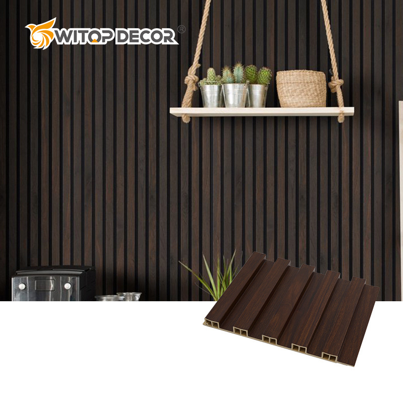 First Rate Supplier Bathroom Decoration Fluted WPC Board WPC Wall Cladding/Panel Wall