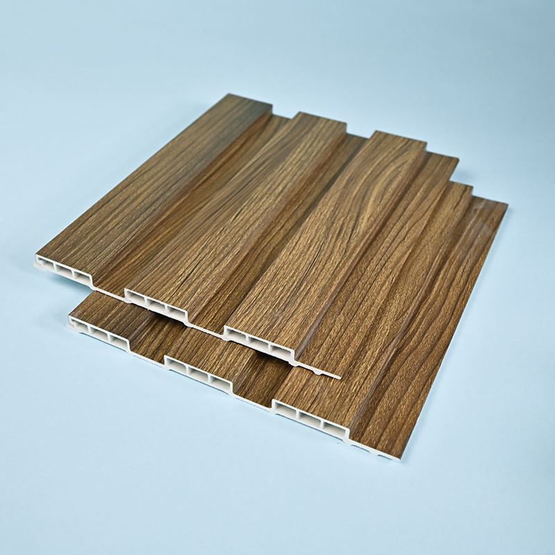 Wave Patterned WPC Wall Panel for Refreshing Interiors