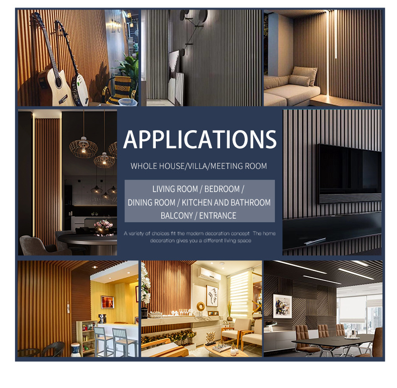 Water-Proof WPC Wall Panel for Damp Interiors