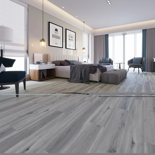 12 mm 8 mm Waterproof Rustic Spc Thrush Oak Floor