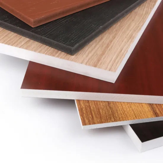 High Quality Fireproof PVC Foam Board Acerlic Wooden Shade for Indoor Decoration