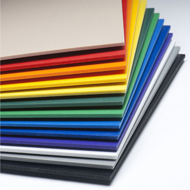 High Density Polyethylene EVA Foam Plastic Sheet White Black PVC Foam Board