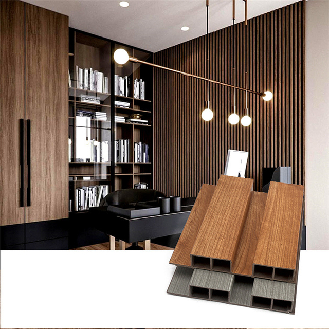 China Supplier Waterproof Integrated Wood Plastic Composite Interior WPC Wall Cladding Panel