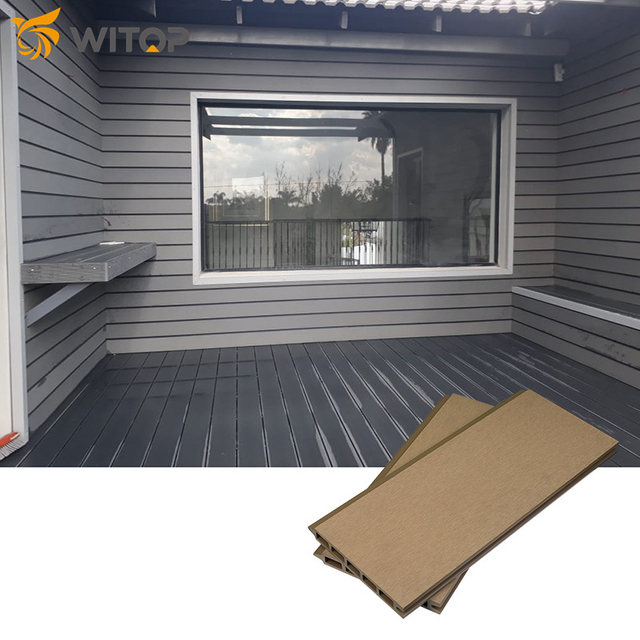 Witop Decor Capped WPC Outside Cladding Outdoor Decorative Wall Panels