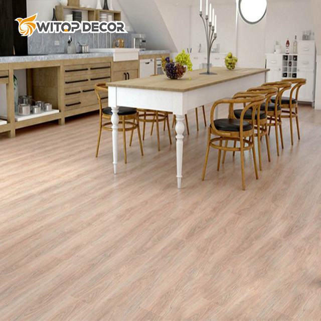 Indoor Anti-Slip Plastic Vinyl Click Spc Flooring