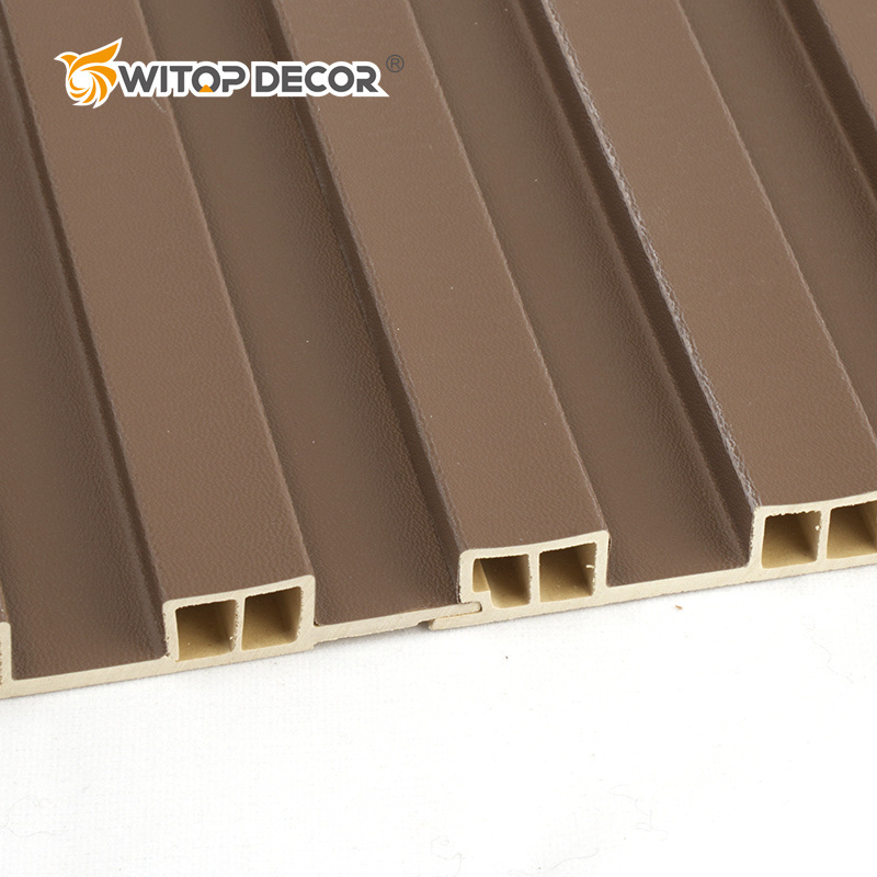 TV Background Wall Decoration Waterproof WPC Wood Wall Panels