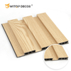 TV Grille Background WPC PVC Fluted Wall Panel for Home Decor