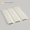 Wood Laminated Interior Wall Decoration Fluted Panel WPC