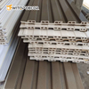 Vertical Wooden Slats Solid Pine Wood Fluted Panels for Wall