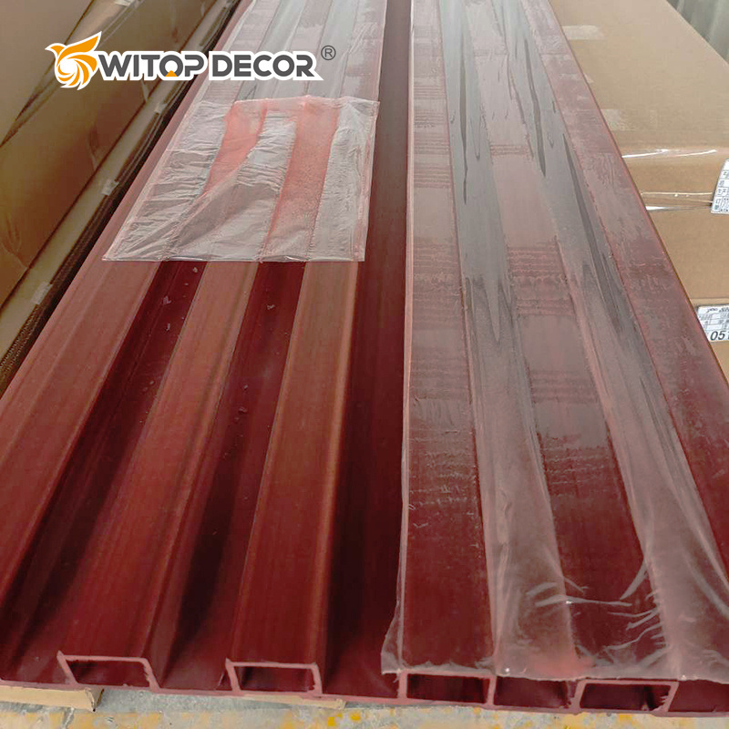 Wood Grain Surface WPC Wall Panel PVC WPC Wall Panel Wood Plastic Composite WPC Wall Cladding Panel