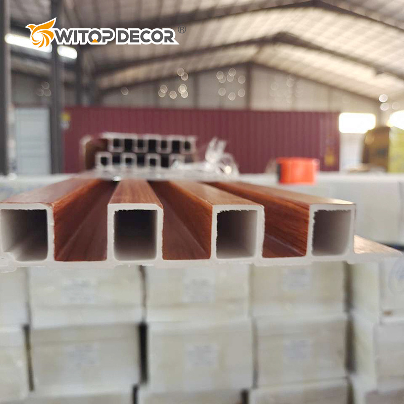 WPC Wall Panel Interior Decorative WPC Wall Solid Wood PVC Wall Panel
