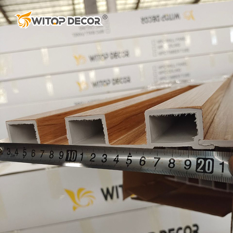 WPC PVC Decorative Interior Wall Covering Plastic Cladding Interior Wood Wall Panels