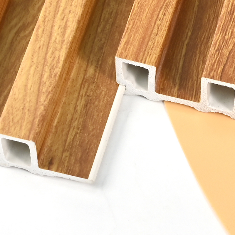 DIY 3D Deep Wooden Grain WPC Wall Panel