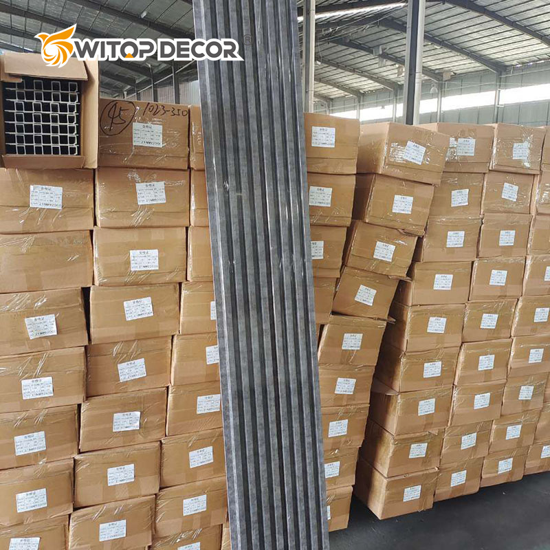 Eco-Friendly Indoor WPC Wall Panel Solid Wood Wall Decor Panels WPC PVC Wall Panel for Decorative