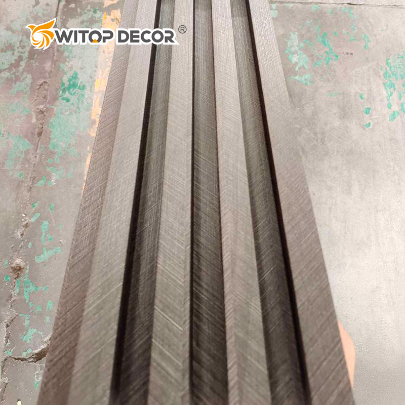 Eco-Friendly Solid Wood Fluted Wall Panel Interior Decorative Wall Boards