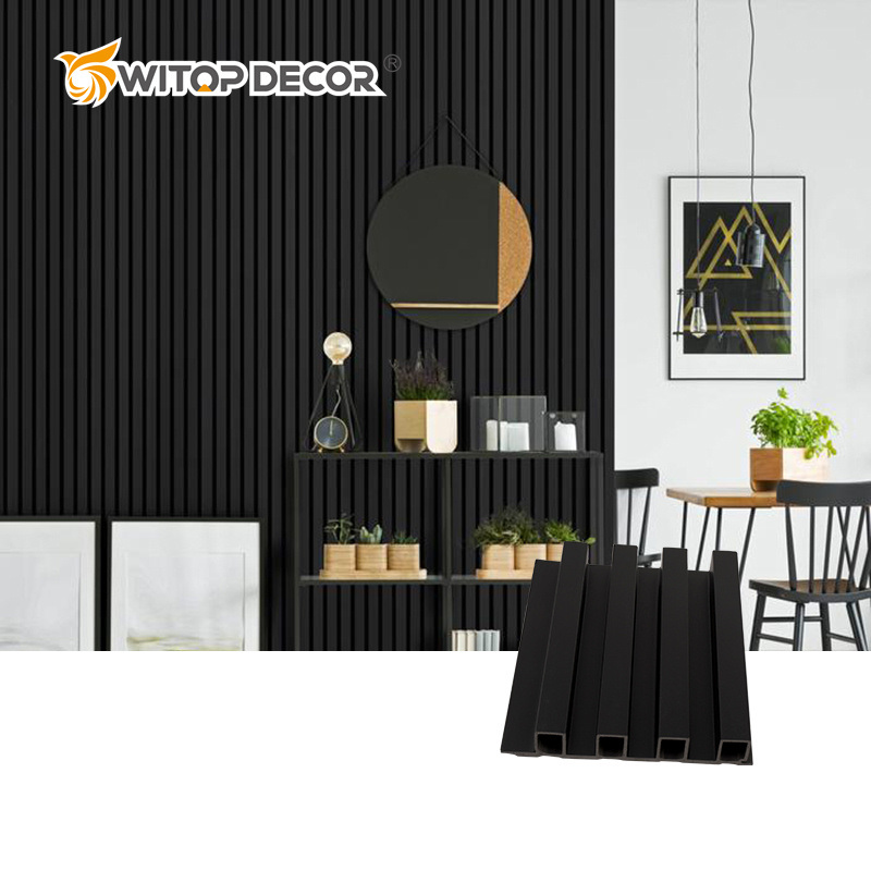 Chanta Pared WPC Factory Embossed Wooden Grains Wall Panel Cladding