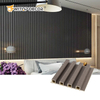 Fireproof Engineering WPC Wall Panel PVC Wood Composite Wall Cladding