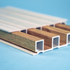 Red Silk Oak Simple Installation Cladding WPC Panel