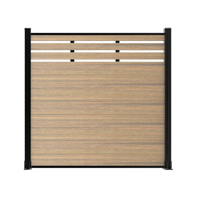 Witop Decor Garden Fence Panels PVC Fence Panel WPC Outdoor Fence