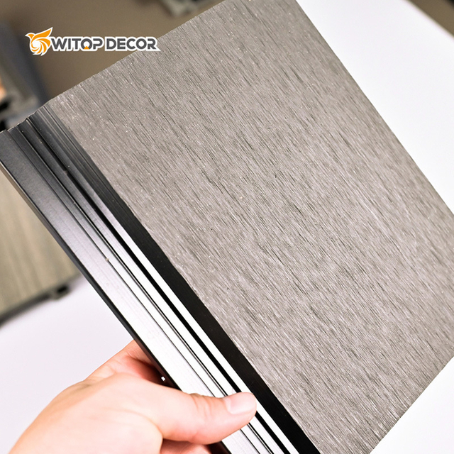 Exterior Co-Extrusion Wood Houses Outdoor WPC Wall Panel