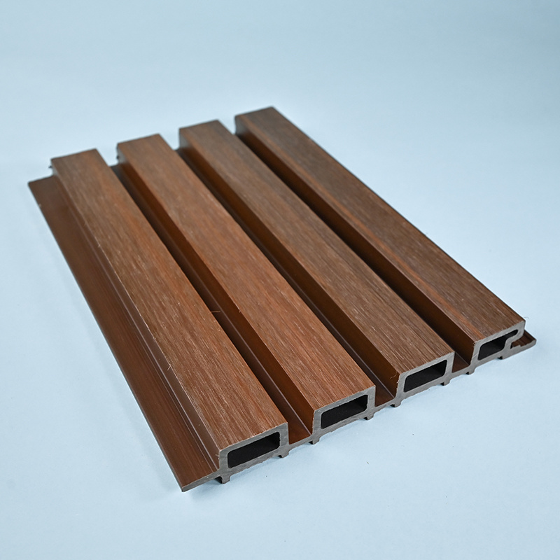 3D Wood Grain UV Proof Exterior WPC Composite Wall Cladding Panel