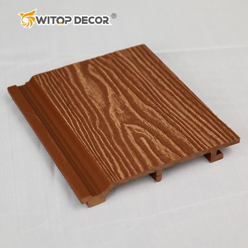 Factory Custom WPC Wall Cladding Exterior Wood Composite Wall Panel