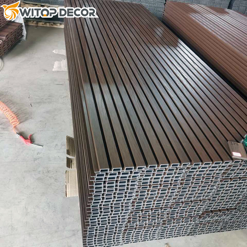Home Decoration WPC Waterproof Wall Cladding Grating Plate