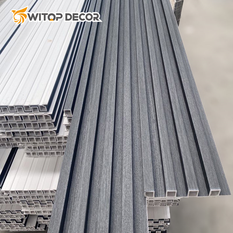 Fireproof Indoor Wood Plastic Composite WPC Wall Panel