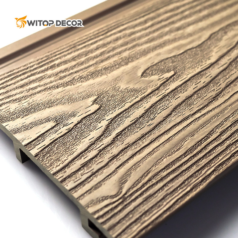 Exterior Fireproof WPC Cladding Co-Extrusion Wall Panel for Garden