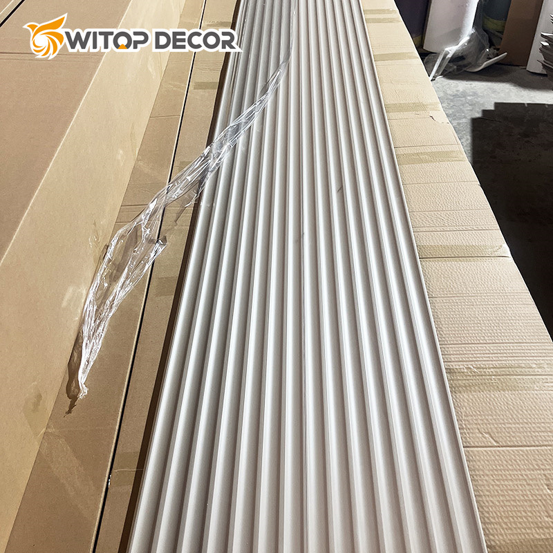 Building Material Decorative 3D WPC Wall Panel