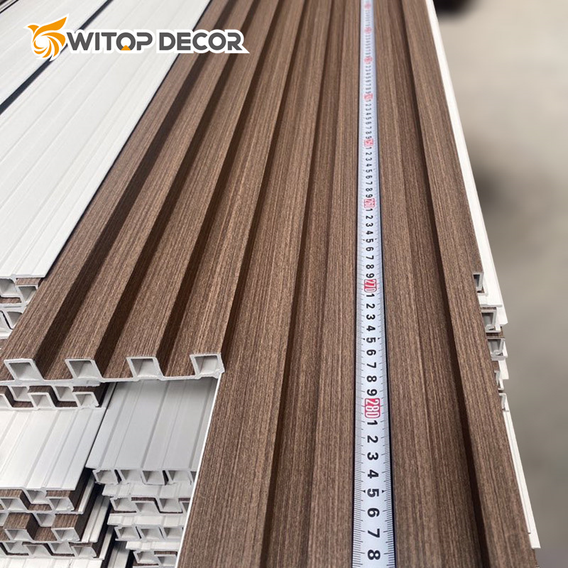 Interior Decoration Wood Composite Cladding WPC Wall Panel