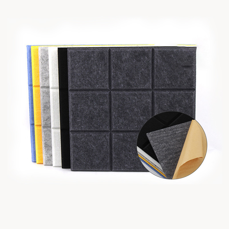 Acoustic Material Polyester Fiber 3D Interior Panels