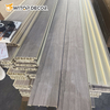 Interior Decorative Easy Install Office Waving WPC Wall Panel
