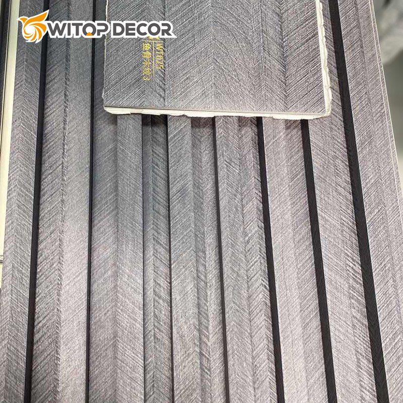 Modern Wood WPC Fluted Wall Panel Interior Waterproof