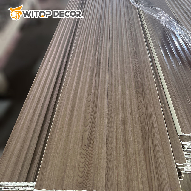 Art Bedroom Interior Laminated WPC Wall Panel